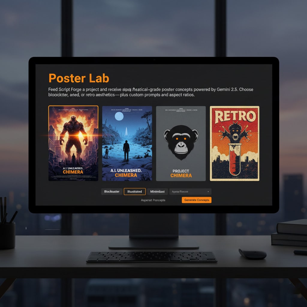 Poster Lab feature preview
